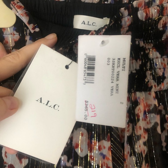 ALC printed Vera miniskirt size 2 NWT
